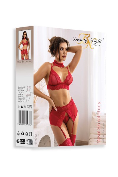 Compleo lingerie velve sin - S/M - foto principale - foto 13 di 14