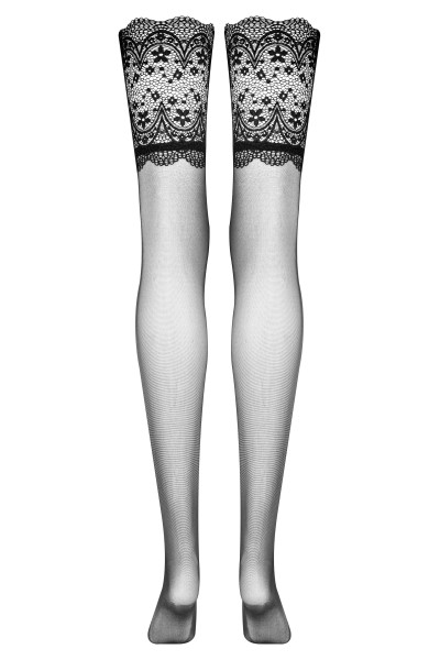Calze obsidian - Noir - S/M - retro del prodotto - foto 5 di 7
