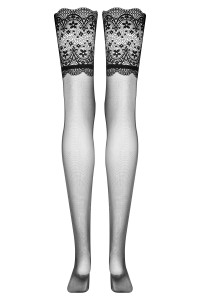 Calze obsidian - Noir - S/M - retro del prodotto - foto 5 di 7
