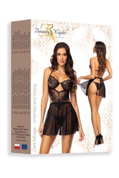 Nuisete dark mirage - Noir - S/M - particolare di tessuti e finiture - foto 9 di 11