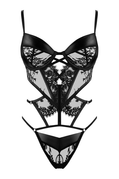 Body ilonela - Noir - S/M - vista dettaglio del prodotto - foto 8 di 9