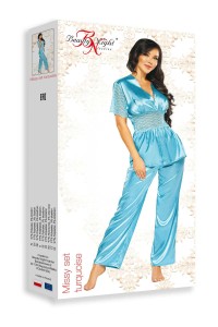 Compleino missy - Turquoise - S/M - vista laterale - foto 4 di 5
