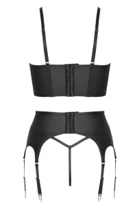 Set di reggiseno, guaina e perizoma cottelli party - schwarz - S - tutti i dettagli - foto 6 di 7