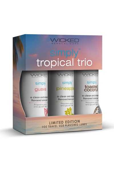 Kit lubrificanti Tropical Trio 3X30 ml