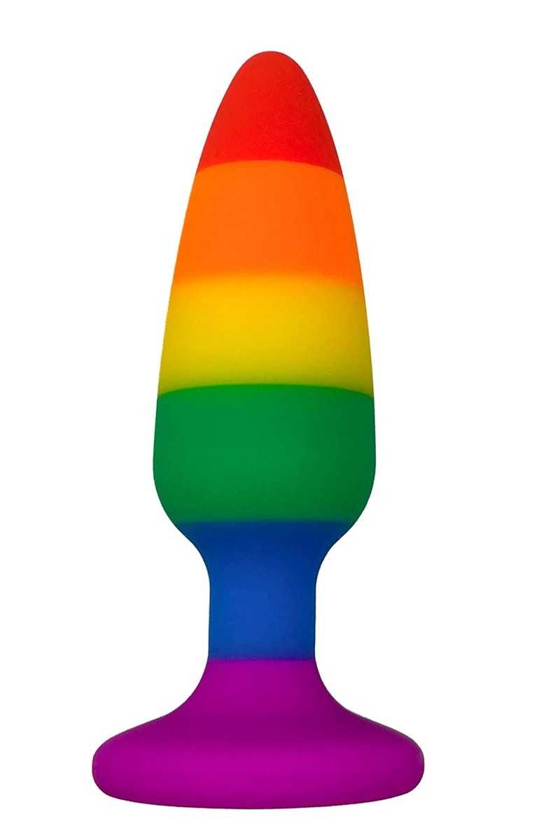 Plug anale Hiperloo Rainbow L