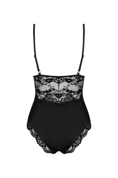 Body in pizzo nero 810