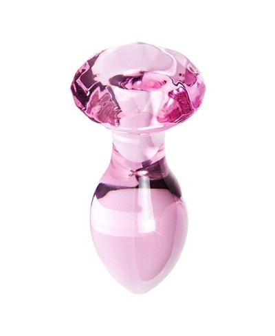 Plug anale Crystal Luna rosa