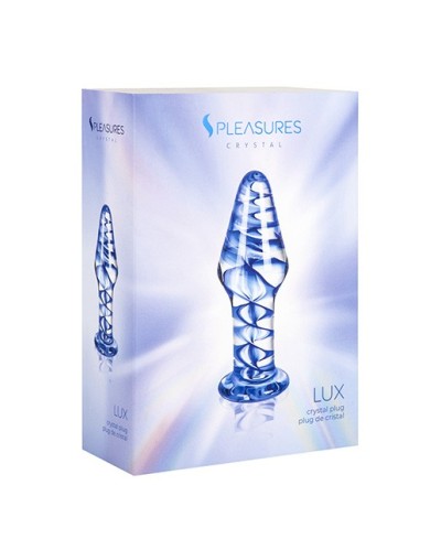 Plug anale in vetro Crystal Lux