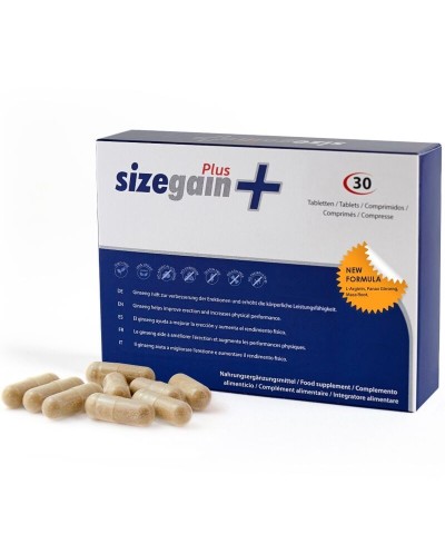 Pillole per allungare il pene SizeGain Plus - 500cosmetics
