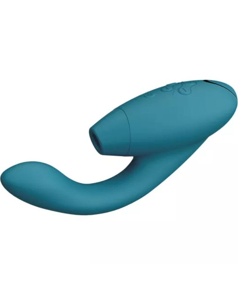Stimolatore clitorideo e punto G Duo 2 azzurro