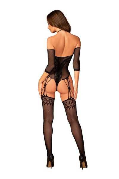 Bodystocking aperta all'inguine G333