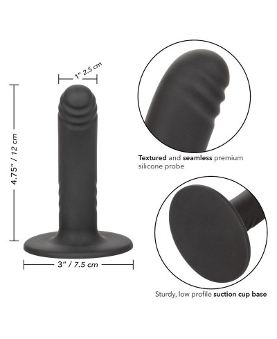 Imbracatura con dildo realistico nero 23,5 Strap on Harness W/9" Cock - King Cock
