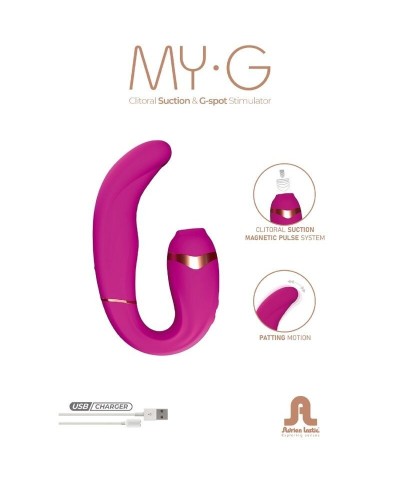 Vibratore punto G con succhia clitoride My Grosa