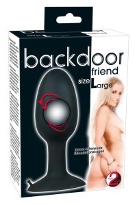 Plug anale con sfera rotante Backdoor Friend Large