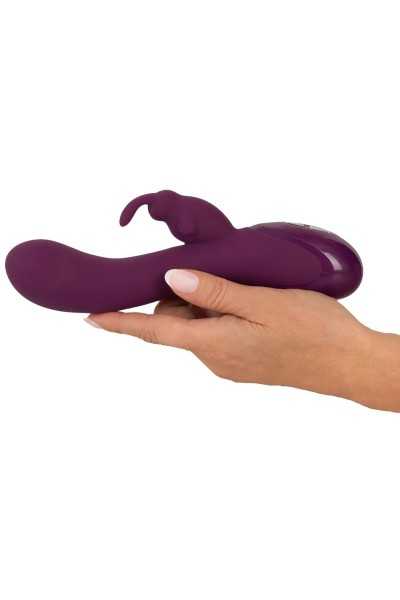 Vibratore rabbit viola 29 cm