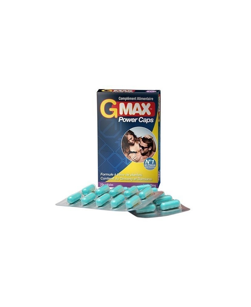 Stimolatore sessuale per uomo Power Caps 20 pz - Gmax