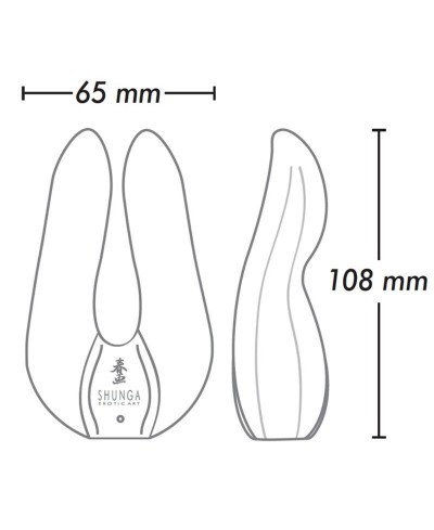 Stimolatore clitorideo Aiko rosa - Shunga