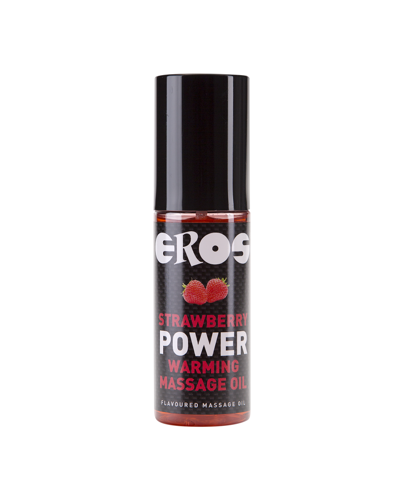 Lubrificante effetto calore aroma fragola Power Warming 100 ml - Eros