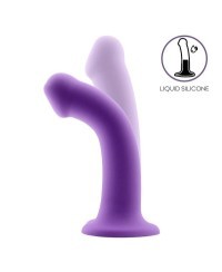 Dildo iper flessibile Bouncy 19 cm viola - Action
