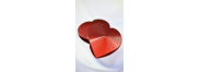 Copricapezzoli a cuore in metallo rosso - Be lily