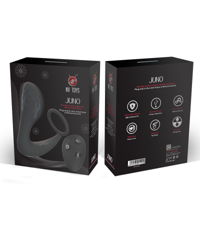 Stimolatore prostatico con comando vocale e microshock elettrico Juno - Nv Toys