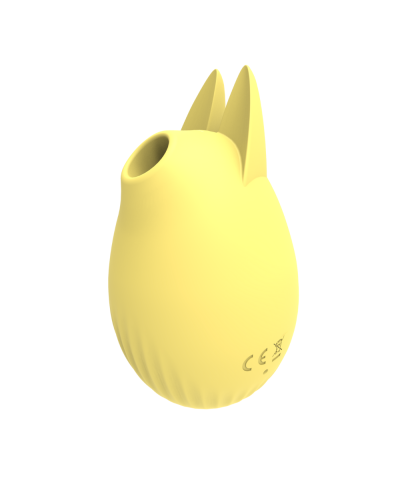 Stimolatore clitorideo Bunny giallo - Nv Toys