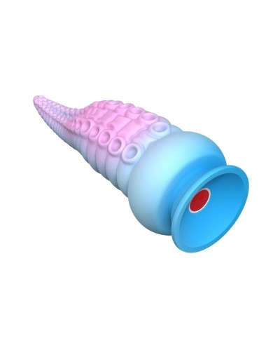Vibratore Kraken Tentacle 18 cm blu e rosa