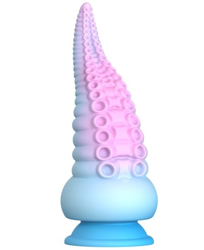 Dildo Tentacule Kraken 18 cm rosa e blu - Nv Toys