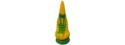 Dildo Tentacule Kraken 21 cm verde e giallo - Nv Toys