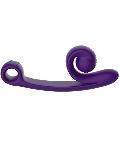 Stimolatore punto G e clitoride Curve viola - Snail Vibe