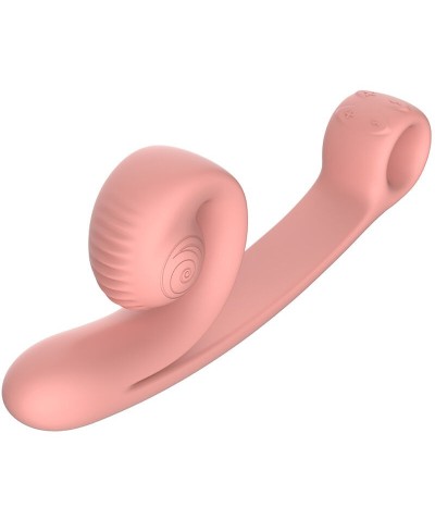 Stimolatore punto G e clitoride Curve arancione - Snail Vibe
