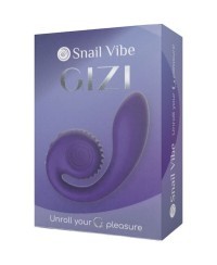 Vibratore punto G Zize viola - Snail Vibe