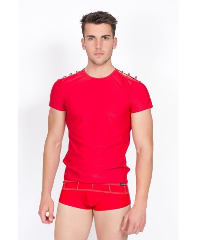 T-Shirt rossa Marker - Look Me