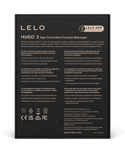 Stimolatore prostatico Hugo 2  - Lelo