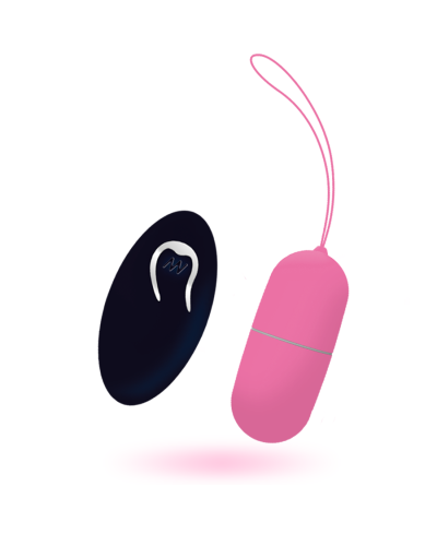 Uovo vibrante con telecomando Flippy 1 rosa
