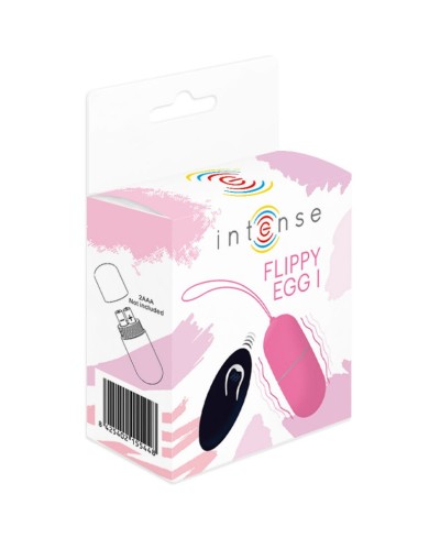 Uovo vibrante con telecomando Flippy 1 rosa
