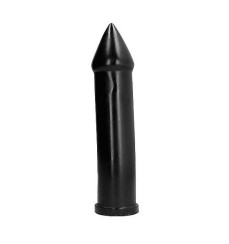 Dildo a punta Torpedo 25 cm - All Black