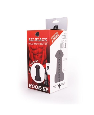 Masturbatore In Real Skin Touch Hook Up - All Black