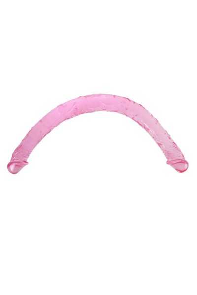 Dildo doppio 44,5 cm rosa