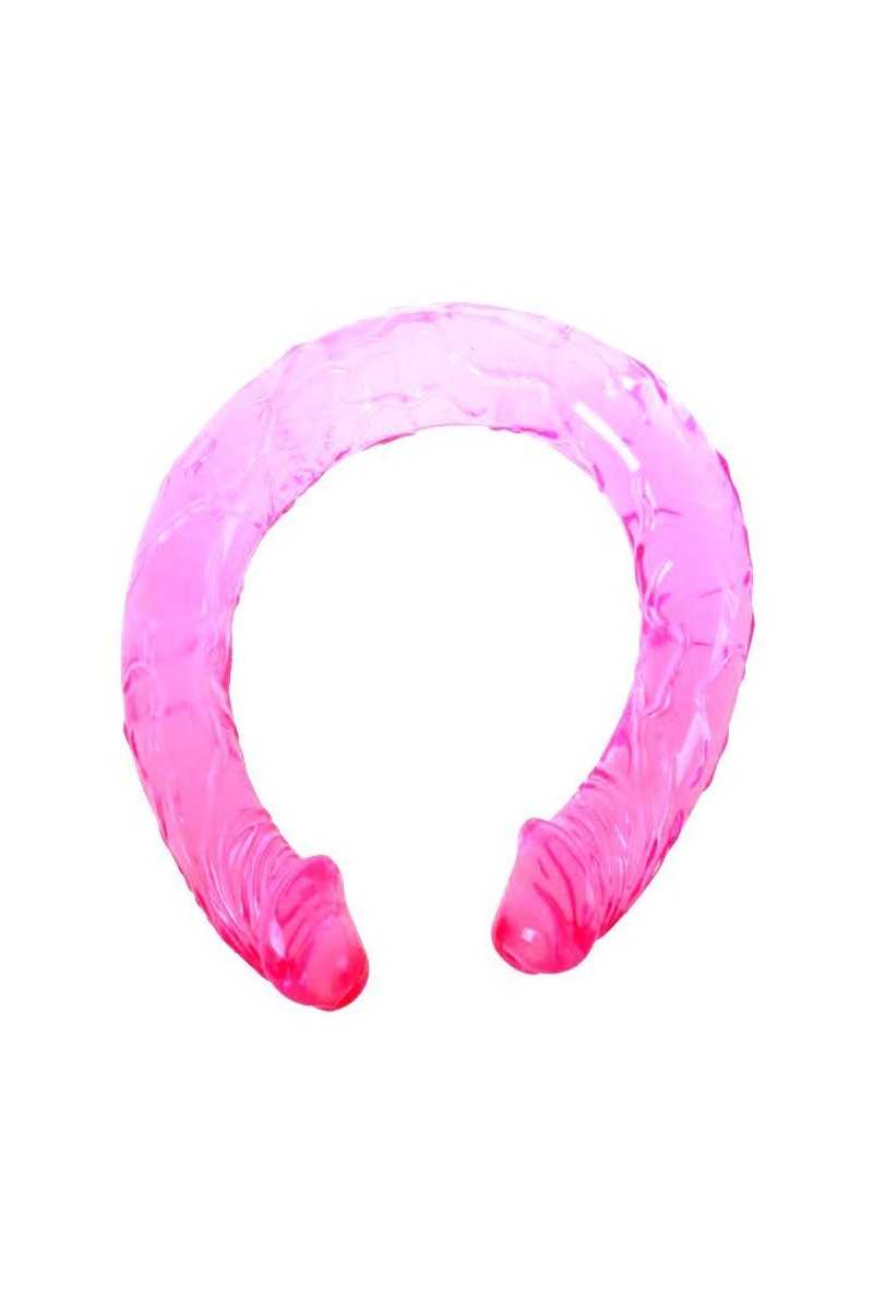 Dildo doppio 44,5 cm rosa