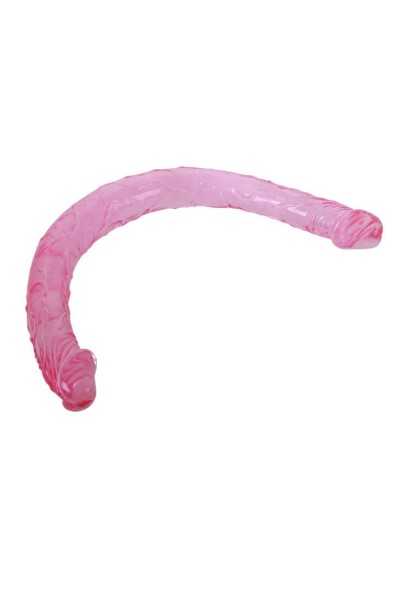 Dildo doppio 44,5 cm rosa