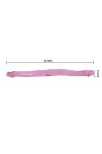 Dildo doppio 44,5 cm rosa