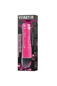 Vibratore realistico multivelocità rosa