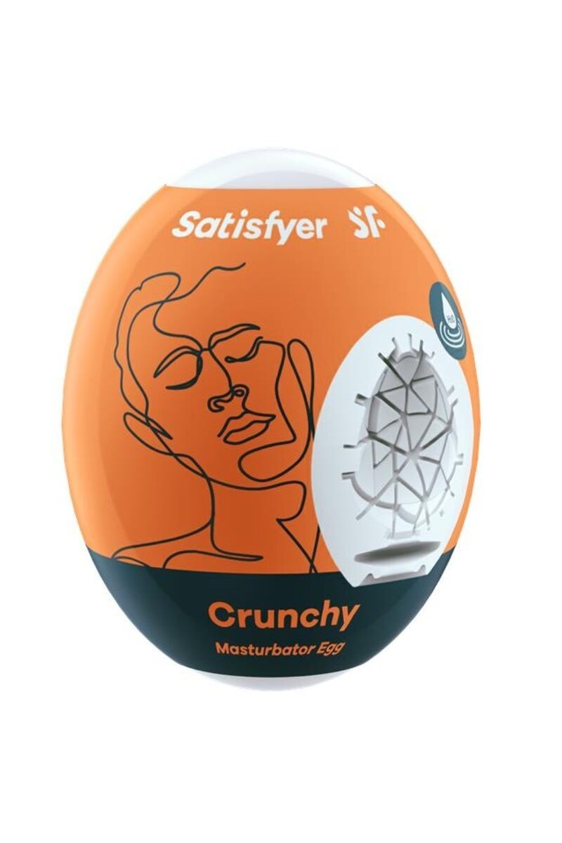 Masturbatore a uovo Crunchy - Satisfyer