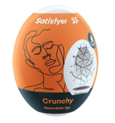 Masturbatore a uovo Crunchy - Satisfyer