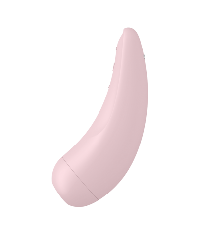 Stimolatore clitorideo con app Curvy 2 + rosa - Satisfyer