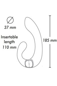 Stimolatore vaginale Miyo viola