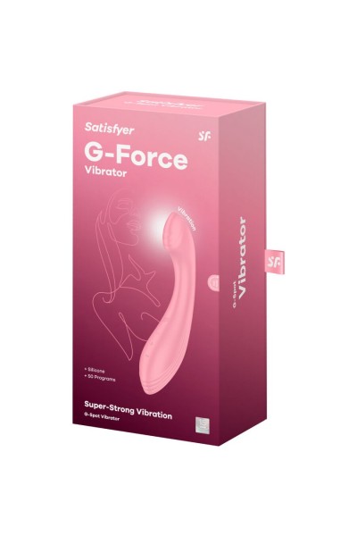 Vibratore punto G rosa G-Force