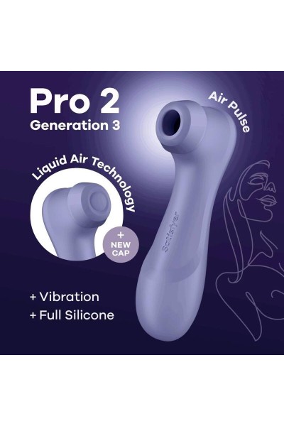 Succhia clitoride Pro 2 Generation 3 viola