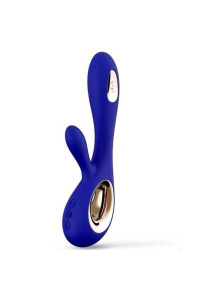 Vibratore rabbit Soraya Wave blu